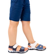 Kiko Kids Erkek Çocuk Sandalet Arz 2362 Lacivert - Kot