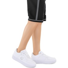 Kiko Kids Retka Cırtlı Günlük Erkek Çocuk Spor Ayakkabı Beyaz - Beyaz