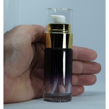 Losyon Krem Şişesi 40 ml (2 Adet) Siyah Sarı Kapaklı Boş Şişe