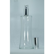 Boş Parfüm Şişesi 100 ml (10 Adet) Gri Kapak Metal Valf Eyfel Boş Şişe