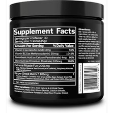 Jnx Sports The Ripper Energy Performance Focus Fat Burner 30 Servis   Usa Version