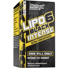 Nutrex Lıpo-6 Black Intense  Ultra Concentrate  60 Black-Capsul Usa Menşei