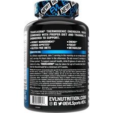 Evlution Nutrition Evlution Nutrition  Trans4orm  Energized Weight Loss Support  120 Capsul  Usa Menşei