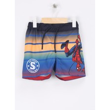 Name It Lacivert Erkek Şort Mayo Nmmmelvın Spıderman Long Swımshorts