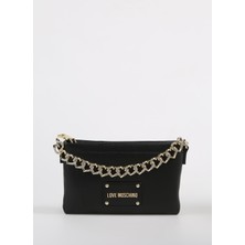 Love Moschino Siyah Kadın 15X16X14 cm Çapraz Çanta JC4122PP1ILN100A
