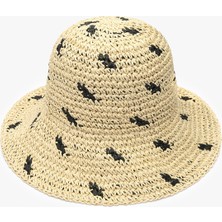 Penti Dots Çok Renkli Plaj Şapkası