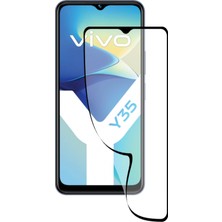 Caseart Vivo Y33S Tam Kaplayan Fiber Nano Ekran Koruyucu Cam