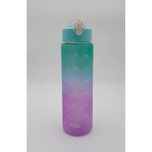 Taros 800 Ml Rainbow Matara Yeşil-Mor