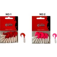 Captain 3565 Amadeus Twist Soft 4cm 10lu Paket Silikon Yem Iğnesiz