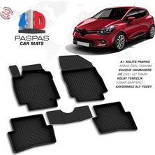 Türkmen Renault Clio 4 - 4d Havuzlu Paspas 2012 ve Üzeri