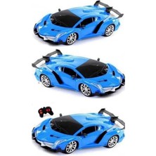 Berat Toys Berattoys 26CM Pilli Uzaktan Kumandalı Araba Işıklı Araba Ful Fonksiyon Ileri Geri Sağ Sol Farları Yanan