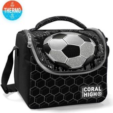 Coral High Kids Futbol Desenli Thermo Beslenme Çantası 11886