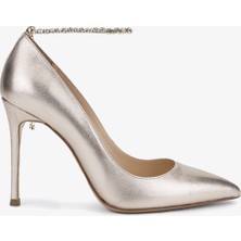 Valmenti Yuki Kadın Gold Hakiki Deri Topuklu Ayakkabı 613 27350 Bn Ayk Y24