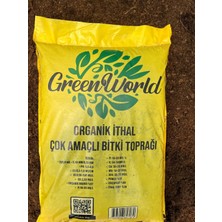 Aymen Çiçekçilik Green World 10 Litre Ithal Çok Amaçlı Bitki Toprağı Torf Cocopeat Pro Mix - Kokopit Özel Karışım Saksı Harcı