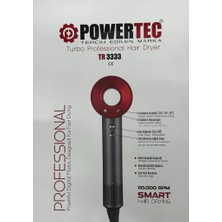 Powertec TR-3333 BLDC Motor 5 Fonksiyon Plazma Saç kurutma & Fön makinesi