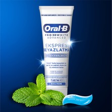 Oral-B Pro 3D White Advanced Ekspres Beyazlatma Ferah Parlaklık Diş Macunu 75 ml