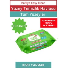 Pafilya Çamaşır Sulu Easy Clean Yüzey Temizlik Havlusu 10X102 (1020 Yaprak)