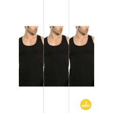 Cnt Erkek Basic Pamuklu Premium Klasik Atlet 3'lü Paket