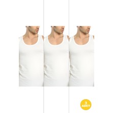 Cnt Erkek Basic Pamuklu Premium Klasik Atlet 3'lü Paket