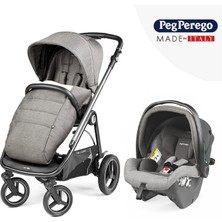 Peg Perego Veloce Tc Tek Yönlü Bebek Arabası Koyu Gri