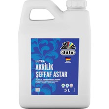 Düfa İç Cephe Akrilik Şeffaf Astar 5 l Bidon