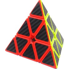 Kuzey Oyuncak 3 Set Vıp Professıonal Qy Speed Corbon Fiber Cube Vıp 3lü Set Piramit 2x2 3x3 Zeka Küpü Rubiks Cube