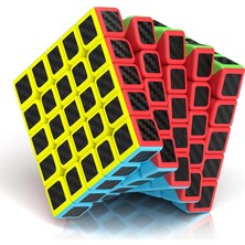 Kuzey Oyuncak 3 Set Vıp Professıonal Qy Speed Cube Corbon Fiber Cube Vıp 3lü Set 3x3 4x4 5x5 Zeka Küpü Rubiks Cube