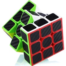 Kuzey Oyuncak 2set Professıonal Qy Speed Corbon Fiber Cube Vıp 2lü Set Piramit Zeka Küpü 3x3 Zeka Küpü Rubiks Cube