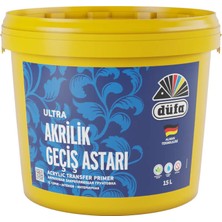 Düfa İç Cephe Ultra Akrilik Geçiş Astarı 15 l