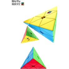 Toyfest Moyu Pyramid V2 Cube - Stickersız Akıl Zeka Rübik Küp