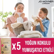 Jo Moyner Granül Çamaşır Parfümü Boncuk Çamaşır Yumuşatıcısı Konsantre Japon Kiraz Çiçeği 5 Paket