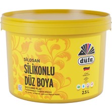 Düfa Silikonlu Düz Dış Cephe Duvar Boyası 2401 Açık Kayısı 2.5 l