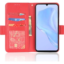 BDT Boutique Ulefone Not 6 Kart Yuvaları Için Kılıf Tutucu Yan Toka Cüzdan Manyetik Pu (Yurt Dışından)