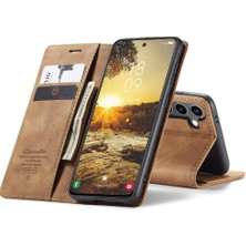 Samsung Galaxy S24 Artı Manyetik Kapatma Darbeye Vintage Için Flip Case (Yurt Dışından)