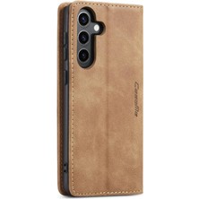 Samsung Galaxy S24 Artı Manyetik Kapatma Darbeye Vintage Için Flip Case (Yurt Dışından)