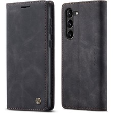 BDT Boutique Samsung Galaxy S23 Vintage Pu Deri Cüzdan Manyetik Kılıf Için Flip Case (Yurt Dışından)