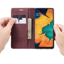 BDT Boutique Samsung Galaxy A40S Için Flip Case/samsung Durumda Kart Yuvası Kickstand Flip Folio (Yurt Dışından)