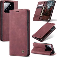 BDT Boutique Xiaomi 14 Için Flip Case Folio Kitap Manyetik Kapatma Darbeye Vaka (Yurt Dışından)