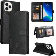 Iphone 15 Pro Için Flip Case Iki Kart Yuvaları Premium Deri Kickstand (Yurt Dışından)