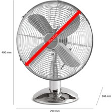 Proficare 'in Tasarım Metal Fan / Vantilatör Pc-Vl 3062 M