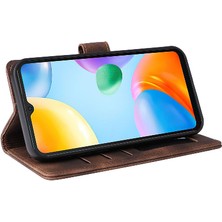 BDT Boutique Xiaomi Redmi 10C Için Flip Case Kapak Cüzdan Darbeye Basit Kılıf (Yurt Dışından)