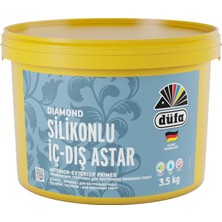 Düfa Diamond Silikonlu İç Cephe ve Dış Cephe Astar Beyaz 3.5 kg