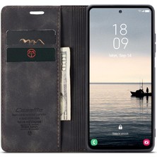 BDT Boutique Samsung Galaxy S23 Fe 5g Için Flip Case Vintage Pu Deri Cüzdan Manyetik (Yurt Dışından)