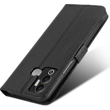 BDT Boutique Infinix Sıcak 12 Oyun Için Kılıf Kickstand Manyetik Cüzdan Kapak Kart Tutucu (Yurt Dışından)