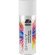 Düfa Sprey Boya Düz Renkler 0501 Mat Beyaz 400 ml