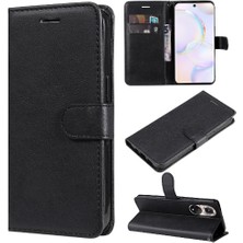 Mellow Shop Kart Yuvası ile Huawei Nova 9 Için Flip Case Iş Cüzdan Telefon Kılıfı Yüksek (Yurt Dışından)