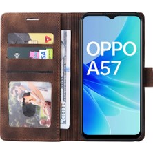 Mellow Shop Oppo A57 4g Için Flip Case Kapak Cüzdan Darbeye Basit Iş (Yurt Dışından)