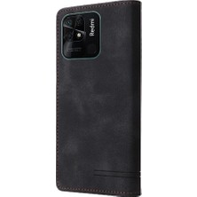 Xiaomi Redmi 10C Için Flip Case Kapak Cüzdan Darbeye Basit Kılıf (Yurt Dışından)