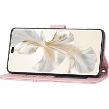 Mellow Shop Onur Için Flip Case 100 Pro 5g Pu Deri Darbeye Koruyucu Kickstand (Yurt Dışından)