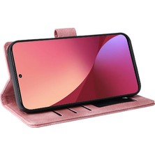 Mellow Shop Xiaomi 12 Için Flip Case Deri Kılıf Basit Iş Kapak Çevirin Darbeye (Yurt Dışından)